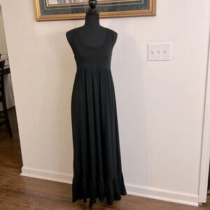 Route66 Sleeveless High-Waist Maxi Bottom Ruffle Dress, Sz. S.